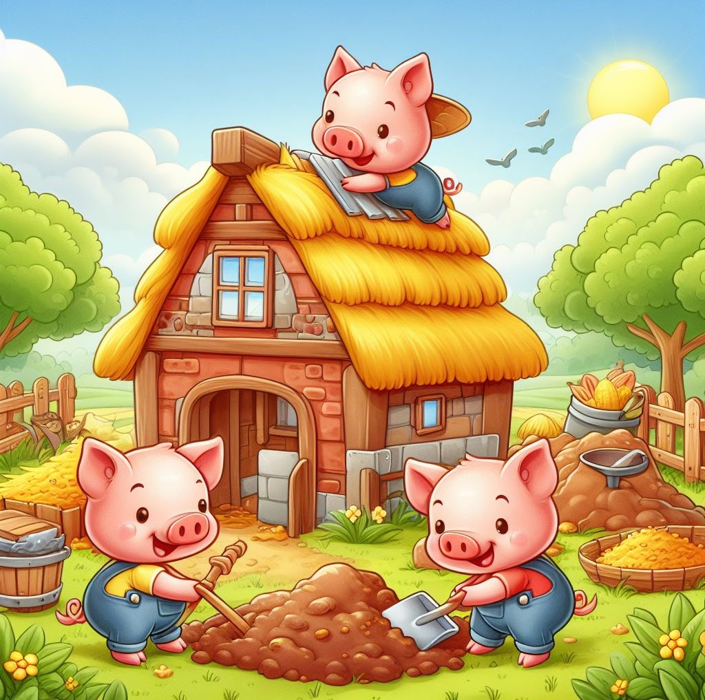 You are currently viewing The Three Little Pigs Poem