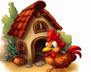 Online stories The Little Red Hen