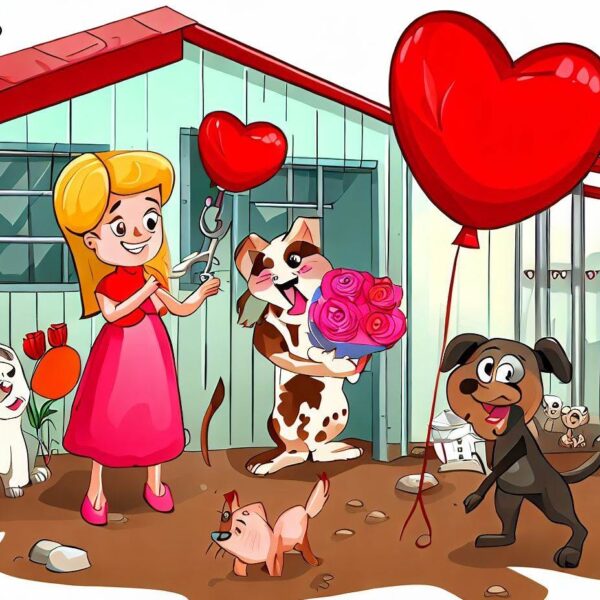 Valentine's Day at the Animal Shelter