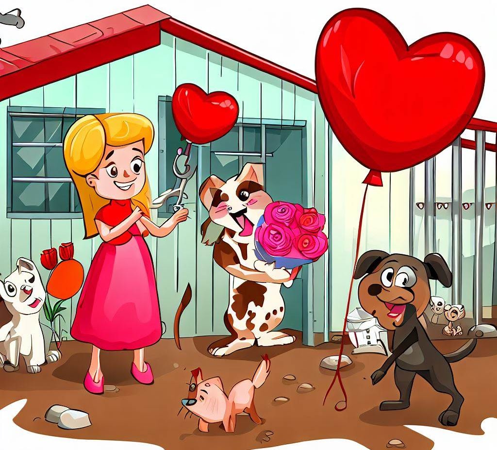 You are currently viewing Valentine’s Day at the Animal Shelter