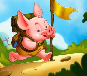 Episode 5 </p>Piglet's Bravery Quest